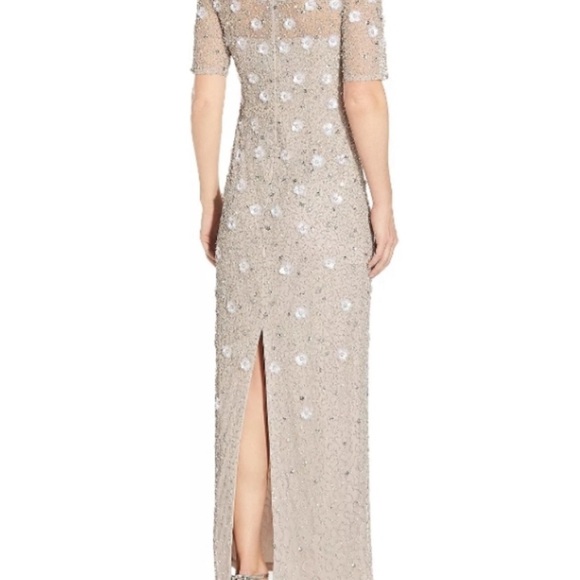 EUC Gorgeous Adrianna Papell Dress Gown - Picture 4 of 7